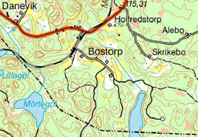 Gröna kartan Bostorp